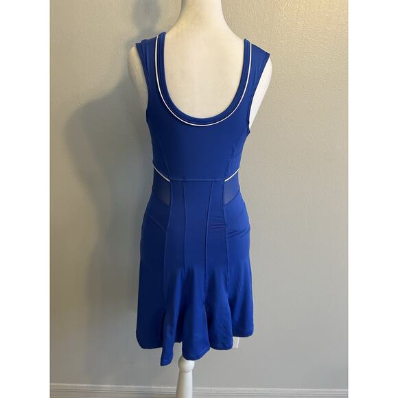 Serena Williams nike DUC Tennis dress S blue australian open 2012 Pleated Sheer - Picture 16 of 16